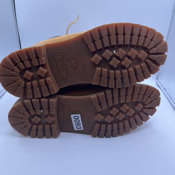 Timberland Premium Combat Boots Men's Size 11 Wheat Nubuck Round Toe Lace Up - Picture 7 of 8